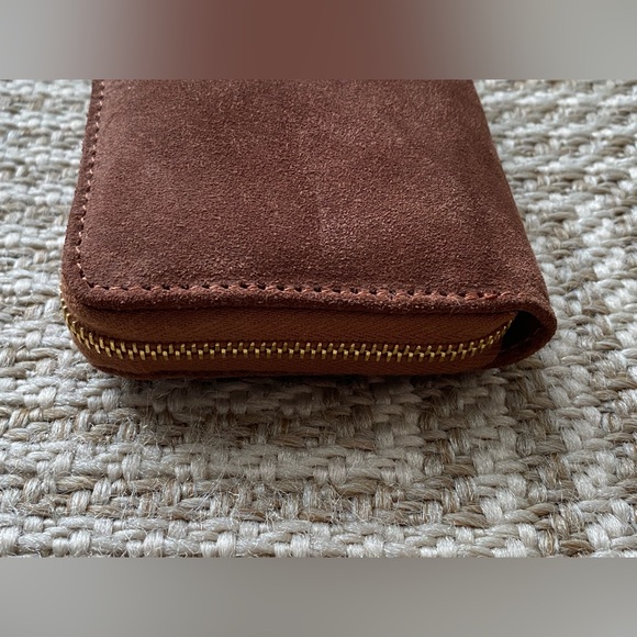FEED Cognac Suede Wallet - Picture 8 of 15